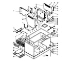 Kenmore 198618660 cabinet parts diagram