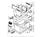 Kenmore 198618670 cabinet parts diagram