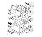 Kenmore 198618680 cabinet parts diagram