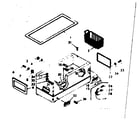 Kenmore 198619130 cabinet parts diagram