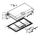 Kenmore 198619210 door parts diagram