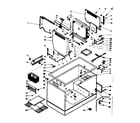 Kenmore 198619670 cabinet parts diagram