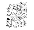 Kenmore 198619680 cabinet parts diagram