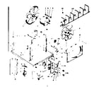 Kenmore 25368111 electrical system & air handling parts diagram