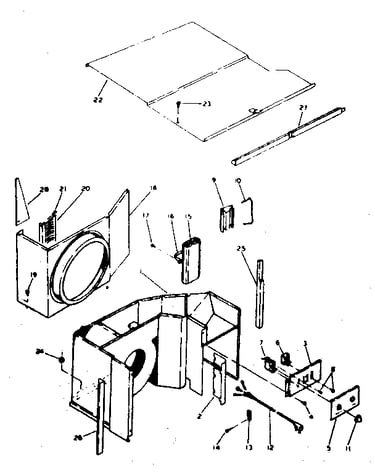 Electrical system & air handling parts