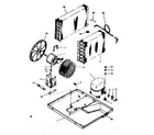 Kenmore 25368540 refrigeration system & air handling parts diagram