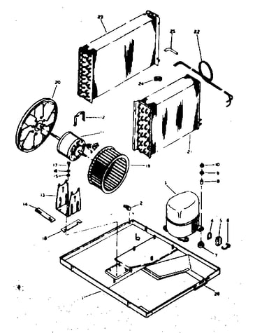 Refrigeration system & air handling parts