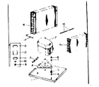 Kenmore 25369050 unit parts diagram