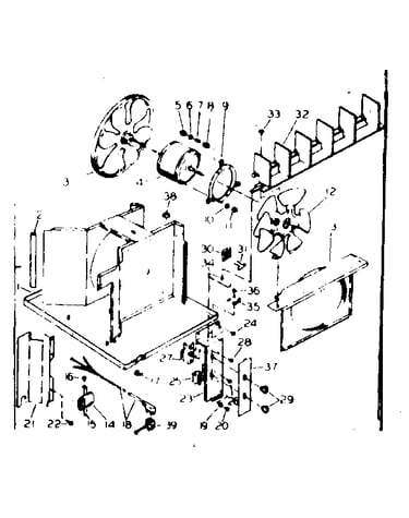 Electrical system & air handling parts