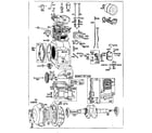 Briggs & Stratton 200401 TO 200466 (0010 - 0060) replacement parts diagram
