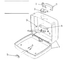 Sears 8711810 carrying case - type "a" diagram
