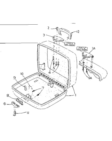 Carrying case - type "b"