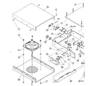 LXI 66338070700 speaker assembly and cabinet diagram
