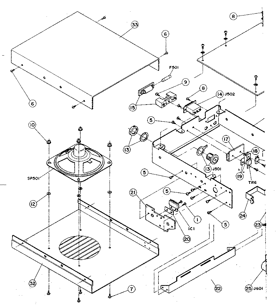 Speaker assembly and cabinet