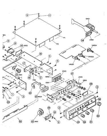 Front panel assembly