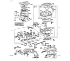 Briggs & Stratton 401400 TO 401499 (0010 - 0013) carburetor assembly diagram