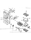 Freezer section parts