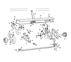 Sears 26853250 carriage side plate diagram