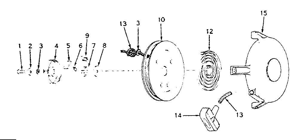 REWIND STARTER NO. 590405