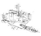 Kenmore 148860 shuttle assembly diagram