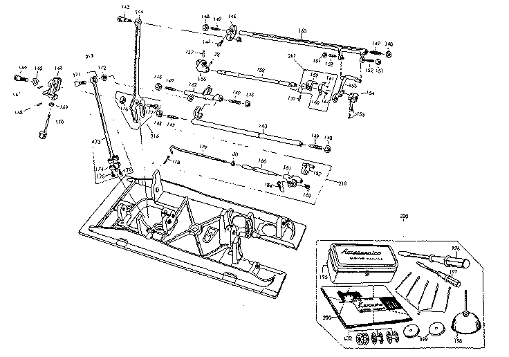 Attachment and feed parts