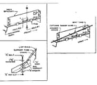Craftsman 80452 deck bracket diagram
