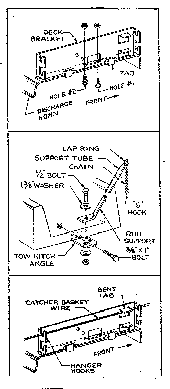 Tow hitch angle