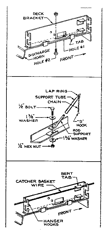 Catcher basket wire