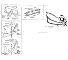 Craftsman 36626922 bag and frame assembly diagram
