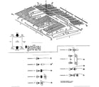 Sears 69660025 roof assembly diagram