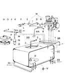 Common repair parts for power sprayers