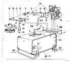 Lifestyler 6476 common repair parts for power sprayers diagram