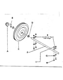 Undercarriage assembly for 15 gallon cart