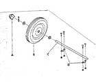 Craftsman 98564800 undercarriage assembly for 30 gallon cart diagram