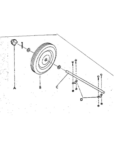 Undercarriage assembly for 30 gallon cart