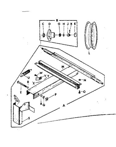 Undercarriage assembly for 55 gallon cart