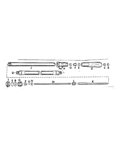 3196 spray gun assembly for all 30-55 gallon models