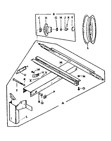 Undercarriage assembly for 55 gallon cart