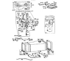 Briggs & Stratton 191700 TO 191708 (5132-01 - 5132-01 carburetor overhaul kit and fuel tank diagram
