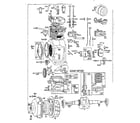 Briggs & Stratton 233401 TO 233499 (0010 - 0060) replacement parts diagram