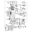 Briggs & Stratton 233401 TO 233499 (0010 - 0060) replacement parts diagram