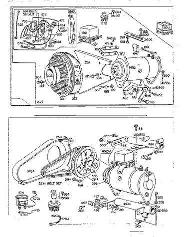 Generator electric starter