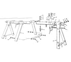 Sears 70172913-79 frame assembly no. 24 diagram