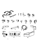 Ice maker installation parts