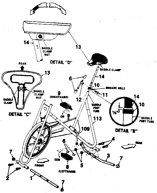 Replacement parts