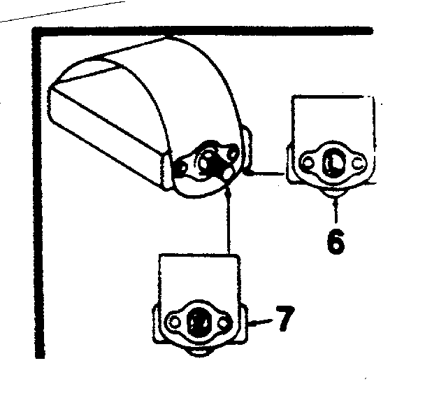 Left and right hand pedals