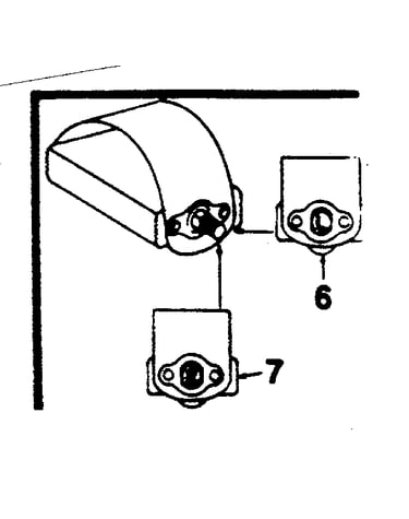 Left and right hand pedals