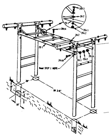 T frame assembly no. 306
