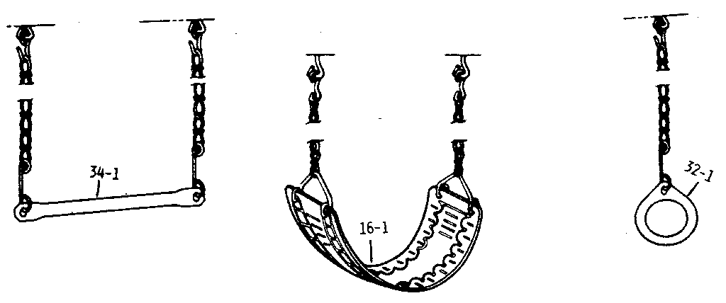 TRAPEZE BAR, SWING, & GYM RING ASSEMBLIES