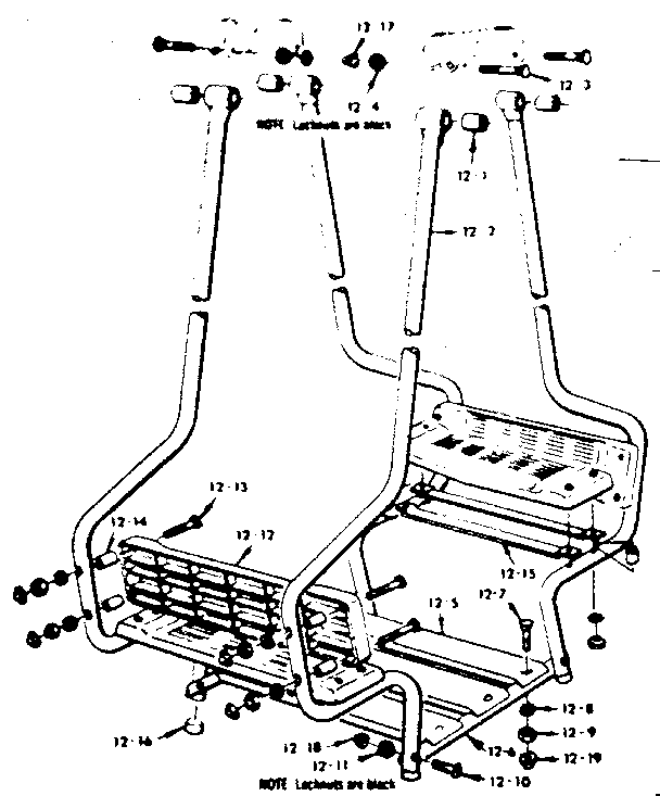 Lawnswing assembly